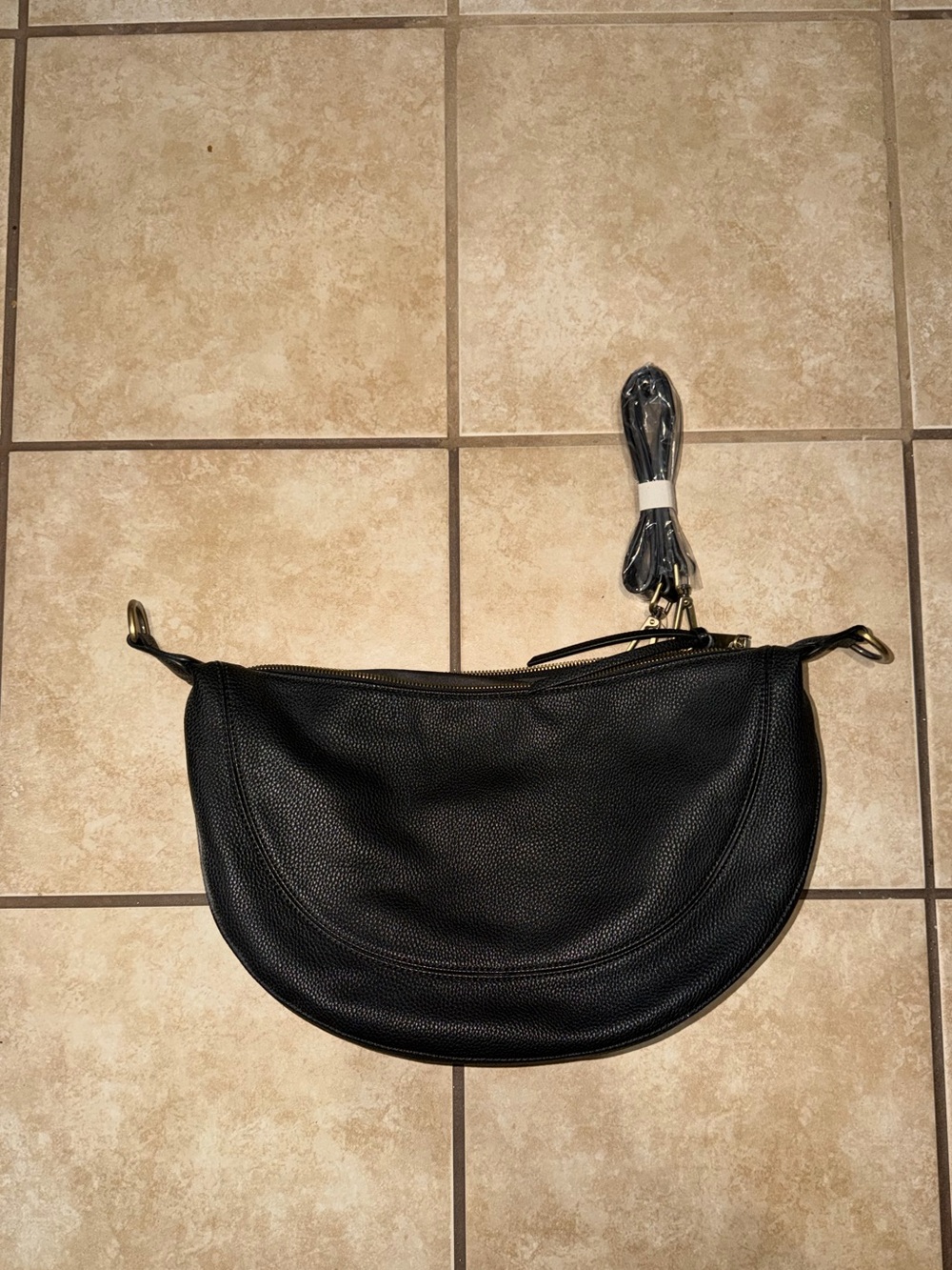 Anthropologie Urban Originals Luna Slouchy Sling Bag NWOT